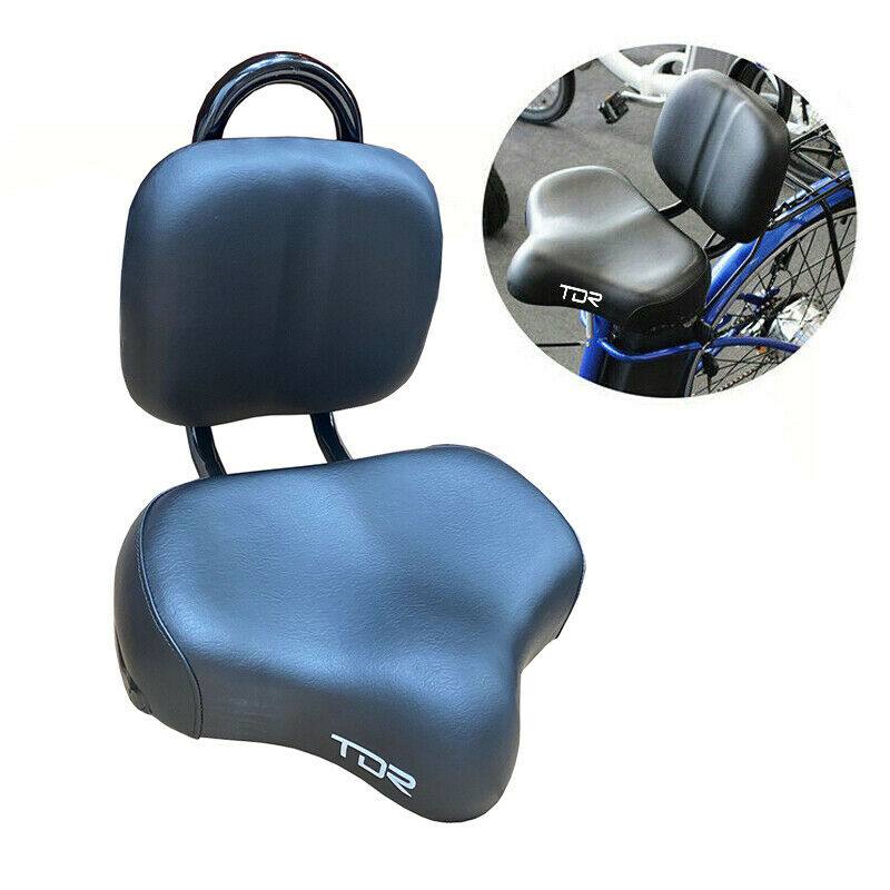 Bicycle adjustable Saddle Seat Backrest Cycling Seat Cushion Back Back Support - TDRMOTO