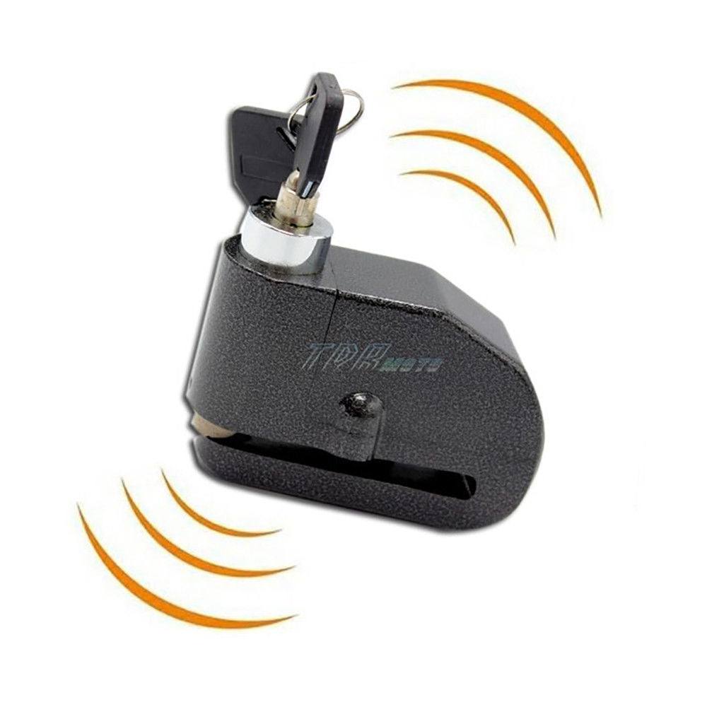 Security Disc Alarm Lock Motorcycle Scooter Bicycle Dirt Bikes with Disk Brakes - TDRMOTO