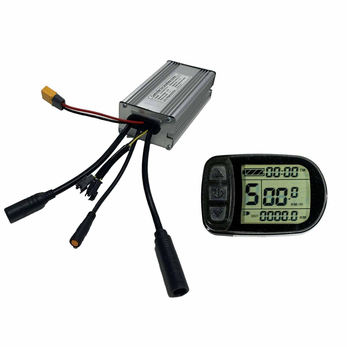 KT Controller 48V 22A & KT LCD5 Display For 48V 500W Electric Bike eBike Kit - TDRMOTO