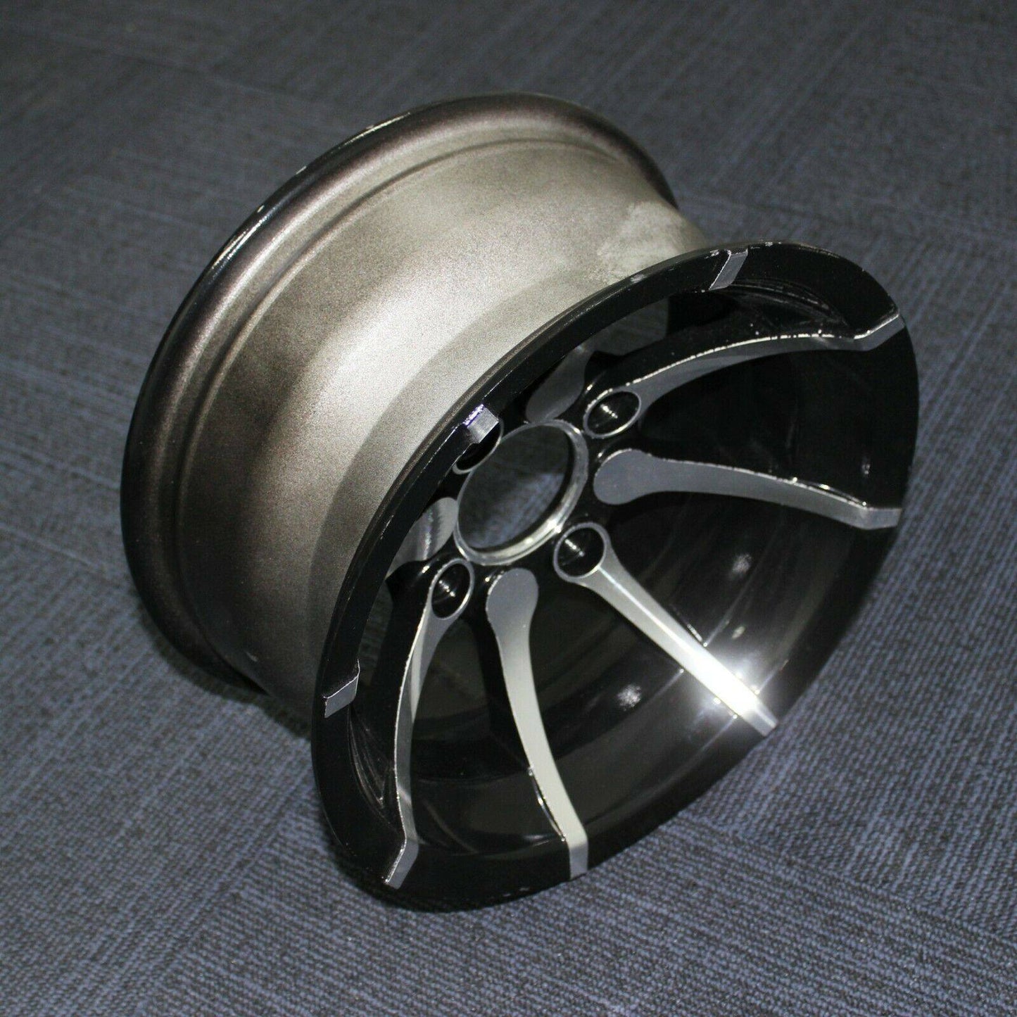 2pcs 25x10-12" Rear Back ALLOY Wheel Rim For Quad ATV Buggy Off Road Farm Dirt Bike - TDRMOTO