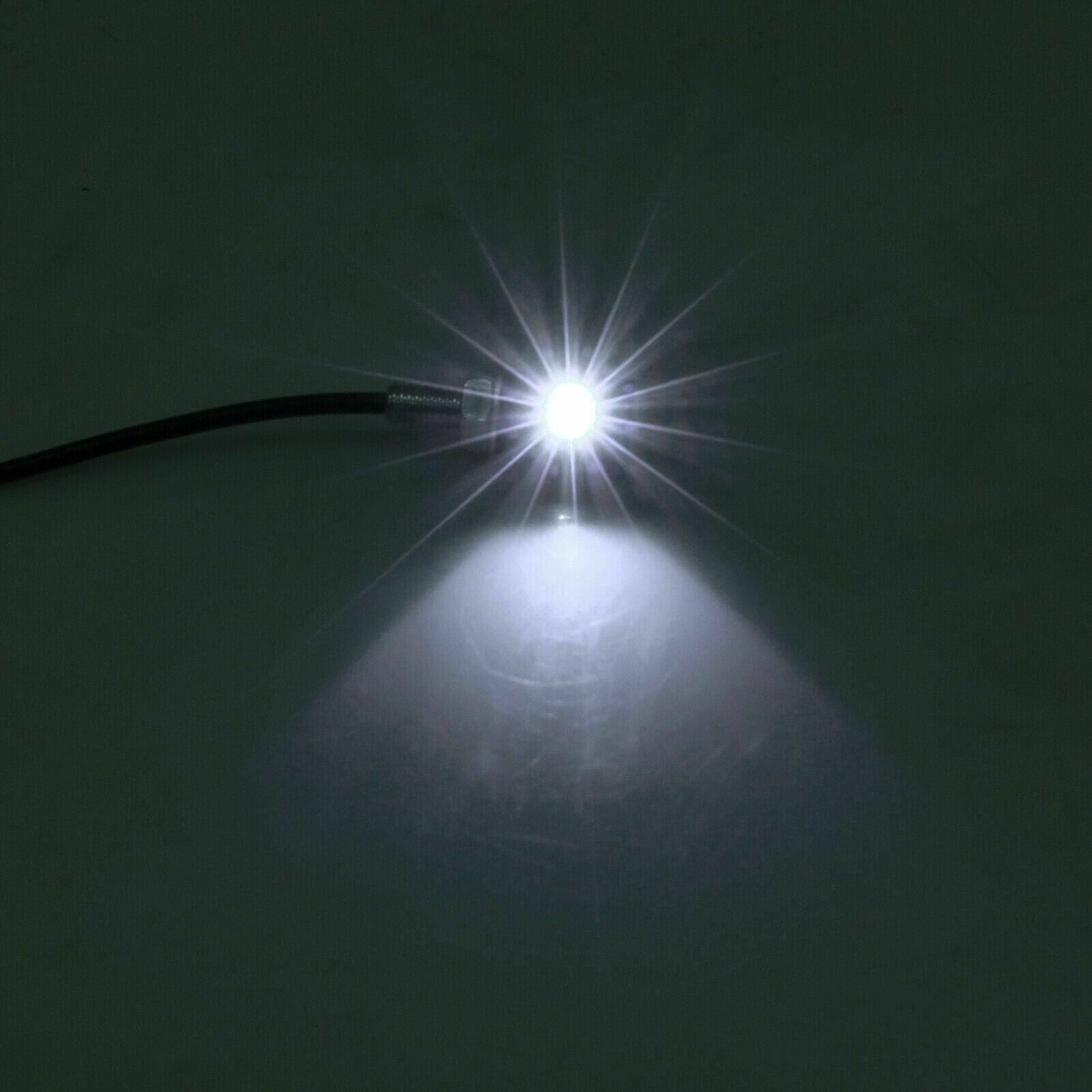 2 x LED License Number Plate Light Screw Bolt Bulbs SMD For Car Motorcycle WHITE - TDRMOTO