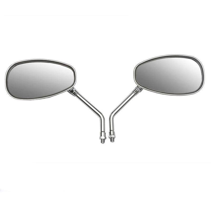 Chrome 10mm Rear View Side Mirrors 4 Hyosung GV250 Aquila AU STOCK - TDRMOTO