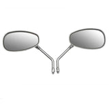 Chrome 10mm Rear View Side Mirrors 4 Hyosung GV250 Aquila AU STOCK - TDRMOTO