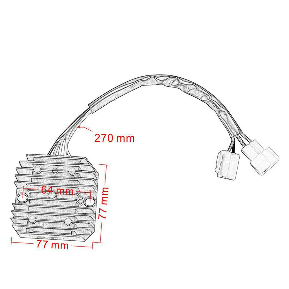 Motorcycle Regulator Voltage Rectifier For Hyosung MS3-250 - TDRMOTO