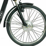 TDR Black Electric Tricycle 48V 250W 10AH with Basket Rear Rack Trolley - TDRMOTO