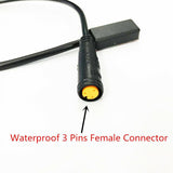 Electric Bike Brake Sensor 3 Pin Female Connector for Bicycle with Hydraulic Brake or Dual-Control Levers - TDRMOTO