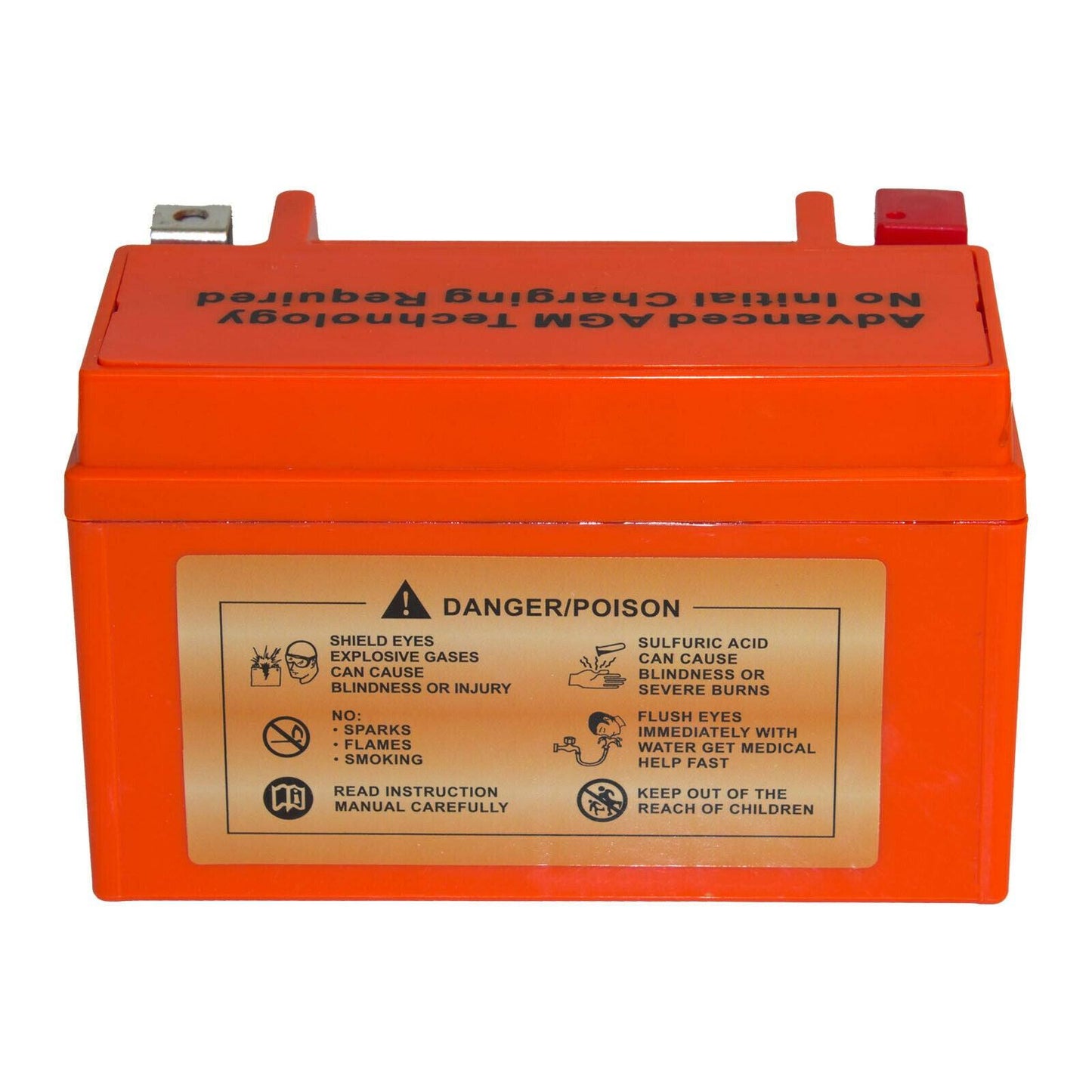 YTX7A-BS 12V 7Ah Motorcycle Motorbike Gel Battery Maintenance Free - TDRMOTO