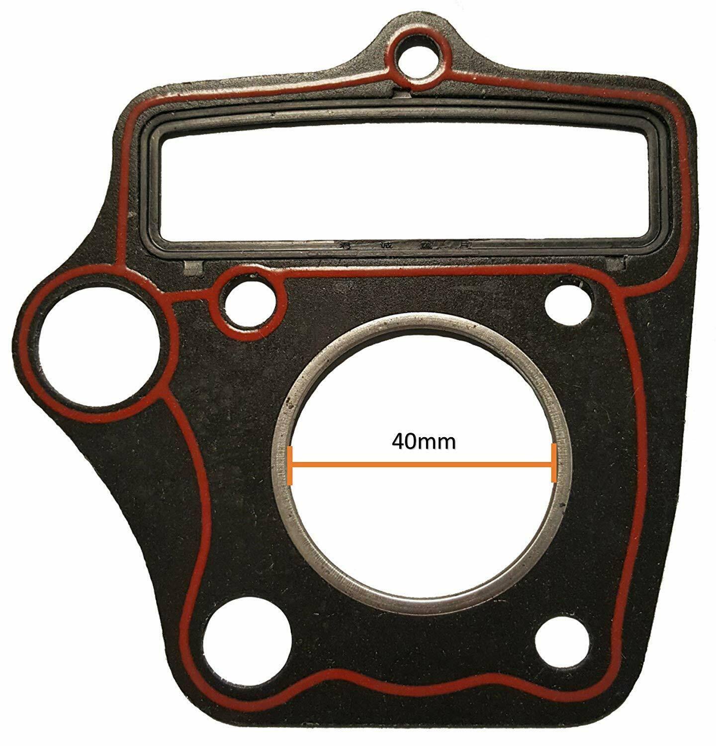 Head Bottom Base Gasket 50cc Engine PIT Trail Quad Dirt Bike ATV Buggy Go Kart - TDRMOTO