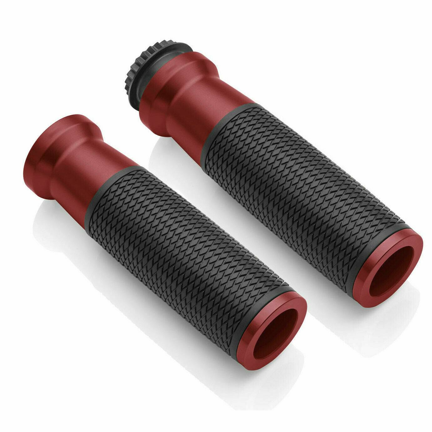 7/8" 22mm Motorbike Handle bar Grips motorcycle hand grips for harley davidson - TDRMOTO