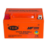 YTX7A-BS GTX7A-BS 12V 7Ah Motorcycle Motorbike Gel Battery For Kymco SYM 50 150 Aprilia Kasea - TDRMOTO