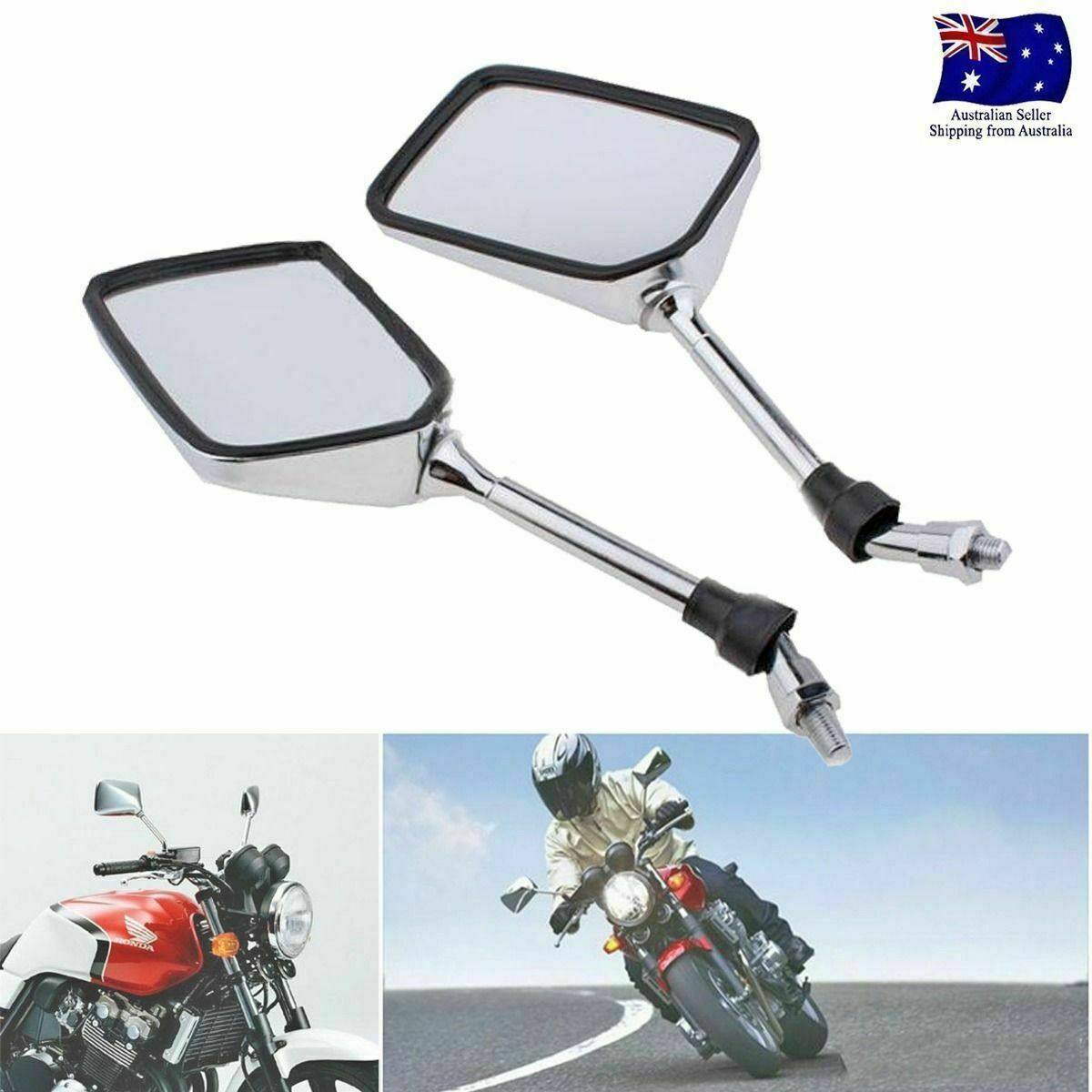 Motorcycle Rear View Mirrors for Honda CB400 VTEC CB250 VTR250 CB-1 - TDRMOTO