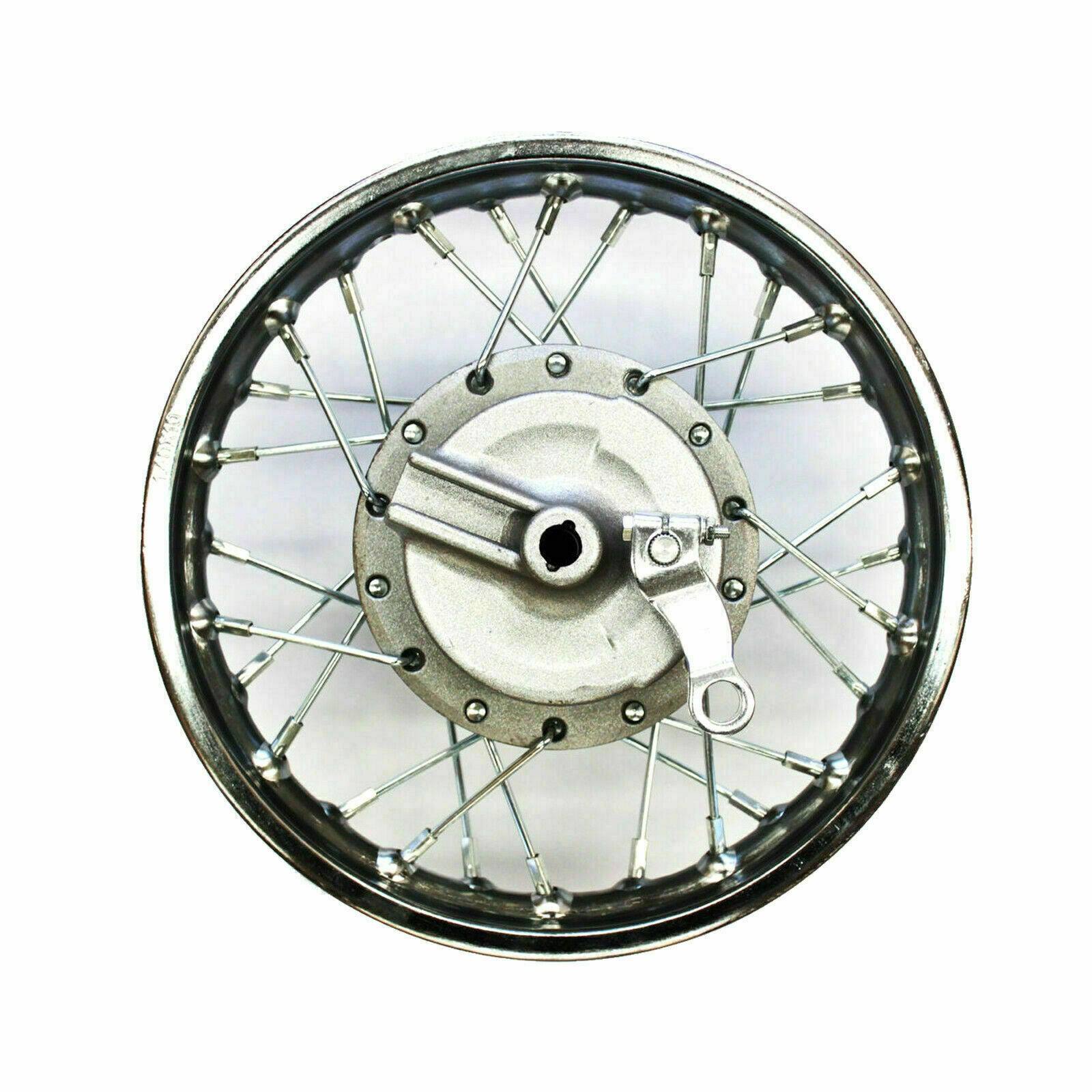 2.50-10 Inch Rear Wheel Rim Drum brake for CRF50 XR50 TTR50 Dirt Pit Bike - TDRMOTO