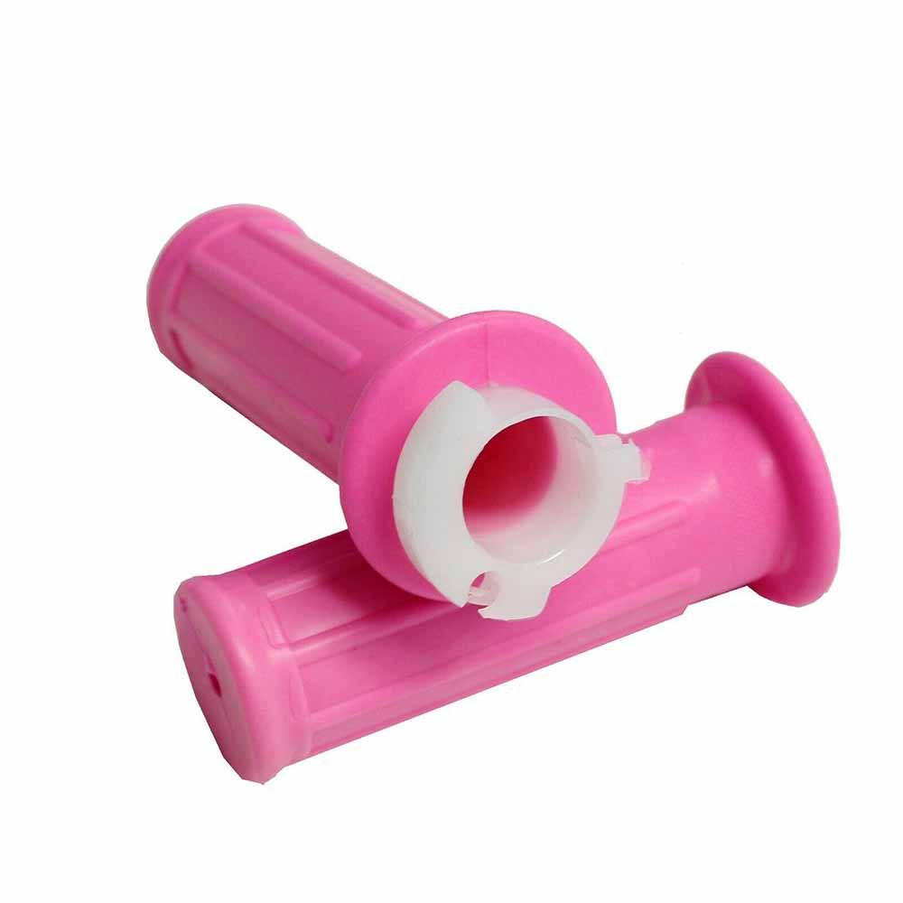 Pink Hand Grips For Yamaha PW50 PY50 PeeWee Aftermarket Part - TDRMOTO