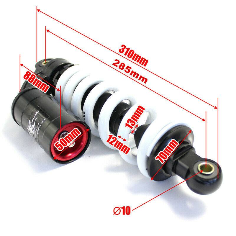 285mm Rear Shock Absorber shocker Suspension Spring 110/125/140cc Pit/Dirt bikes - TDRMOTO