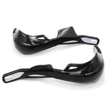 22MM 7/8" BLACK HAND GUARDS MOTORBIKE Motorcycle Bike Suzuki Kawasaki Yamaha - TDRMOTO