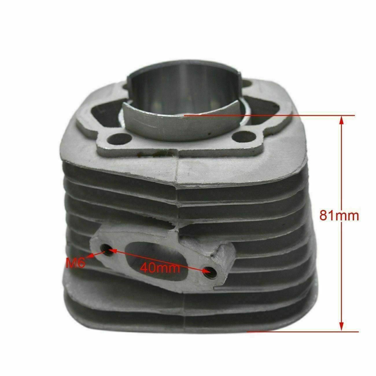 Motorized Bike 80cc Engine Rebuild Kit Cylinder Piston Carburetor Spark Plug New - TDRMOTO