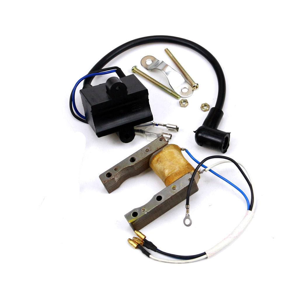 49cc-80cc Ignition Coil CDI+Spark Plug for Motorized Bicycle Push Bike Engine - TDRMOTO