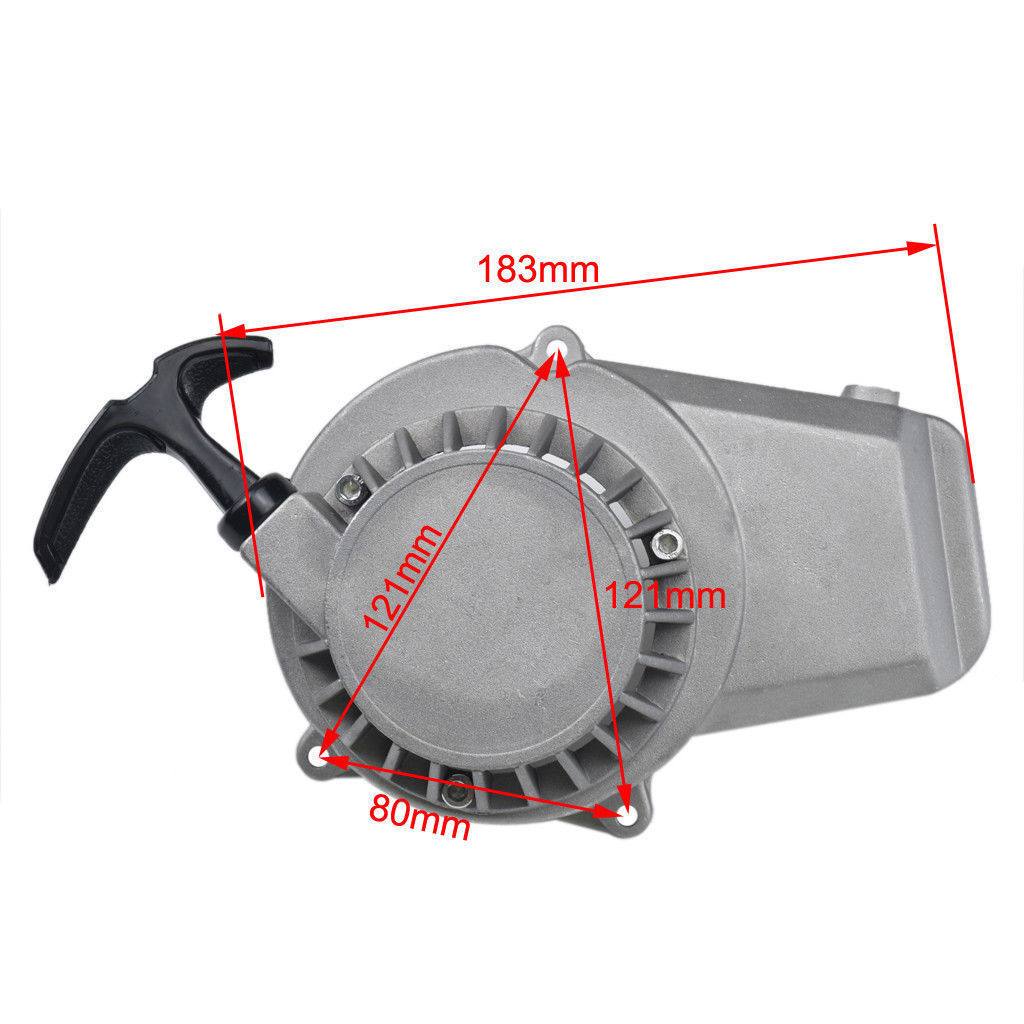47cc 49cc Pull Start Starter 2 Stroke Pocket Rocket Mini ATV Quad Bike Scooter - TDRMOTO