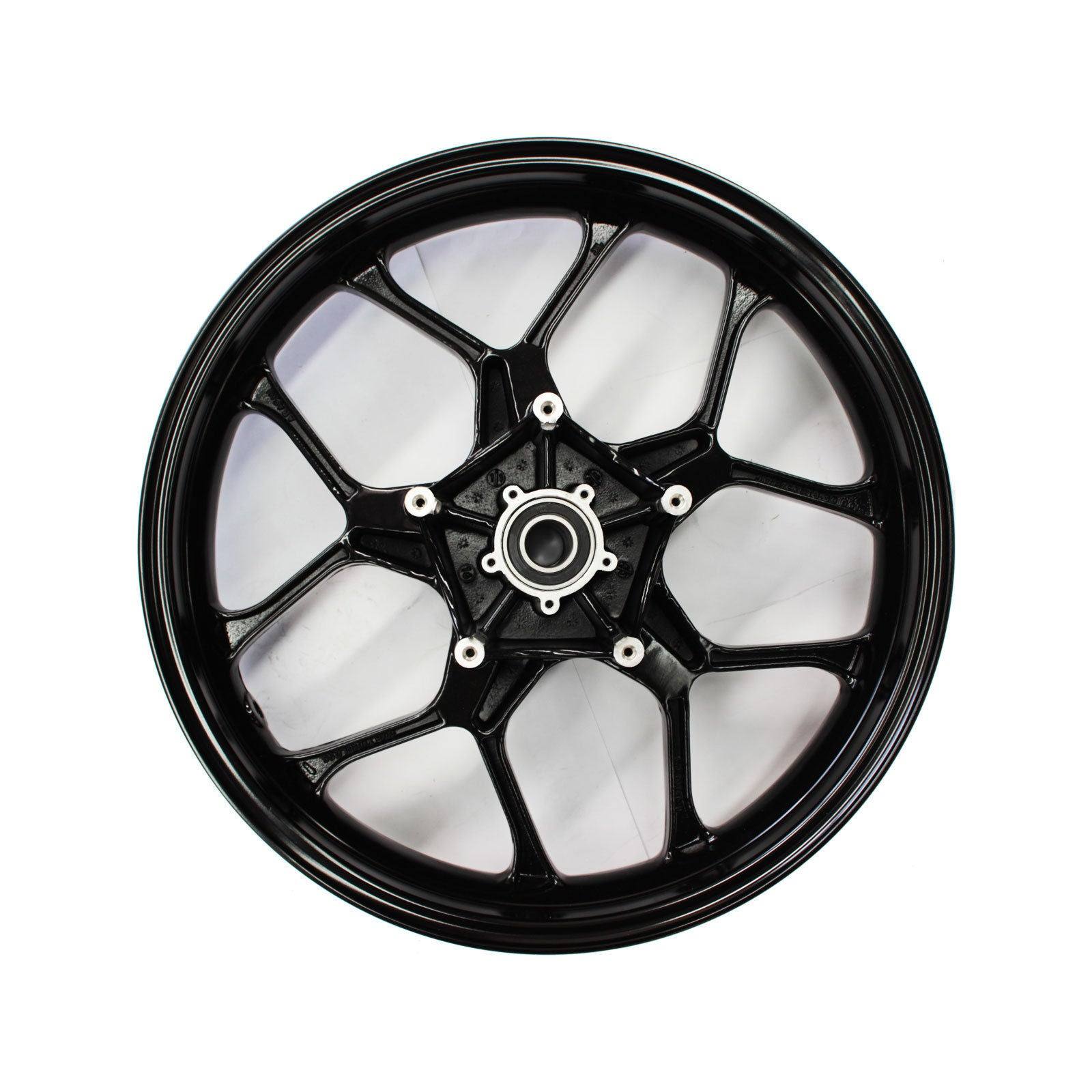Black Front Wheel Black Rim for Yamaha YZF-R1 2015-2017 Sport Bike