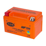 YTX7A-BS GTX7A-BS 12V 7Ah Motorcycle Motorbike Gel Battery For Kymco SYM 50 150 Aprilia Kasea - TDRMOTO