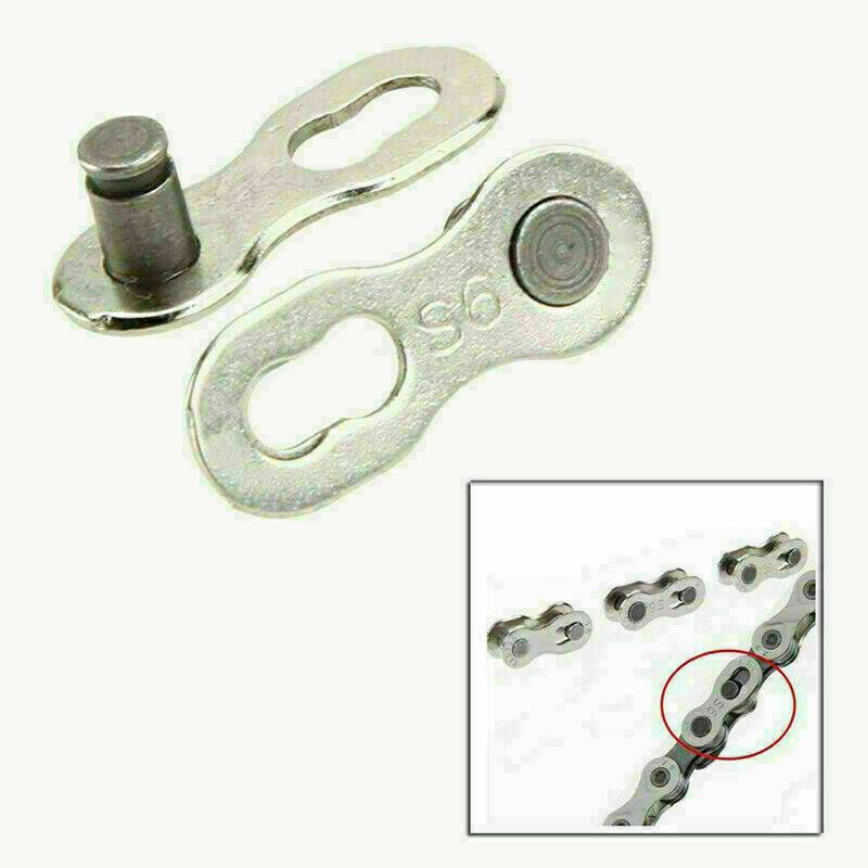 2pcs 9 Speed Bicycle Bike Master Chain Link Joint Connector Replacement Part - TDRMOTO