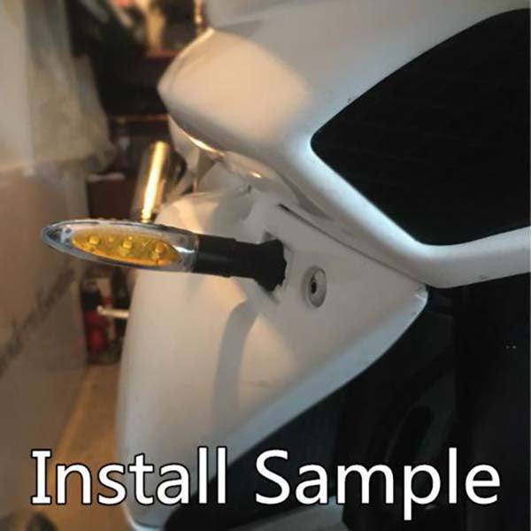 4X LED Turn Signal Indicator Lights Suzuki DR200SE DR350 DR650SE Dual Purpose - TDRMOTO