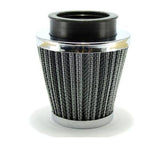 38mm Chrome Air Filter Pod Universal Fit For Honda Yamaha Kawasaki Suzuki Dirt Bikes - TDRMOTO