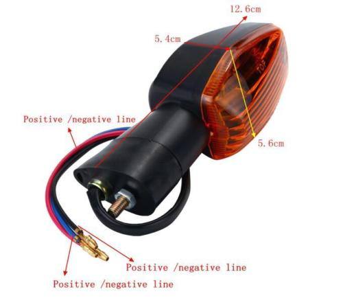 4x Turn Indicator Signal for HONDA VTR 1000 CBR1100XX CB400 VTEC CB1300 - TDRMOTO