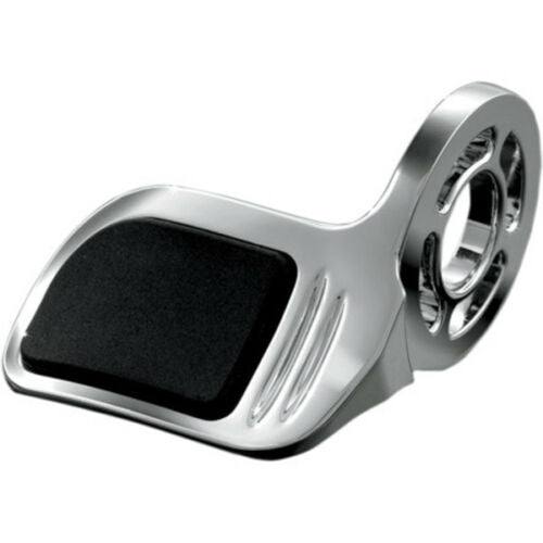 1"/25mm Chrome Handlebar Hand Grips with Throttle Boss - TDRMOTO