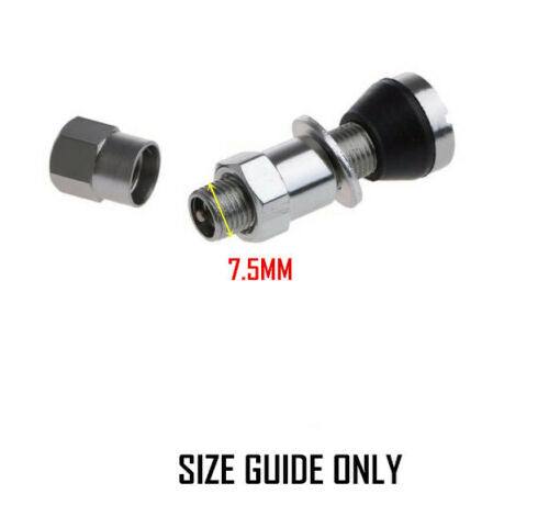 Tire Wheel Schrader Valve Tubeless No Tube Stem Motorcycle Car Bike ATV Bicycle - TDRMOTO