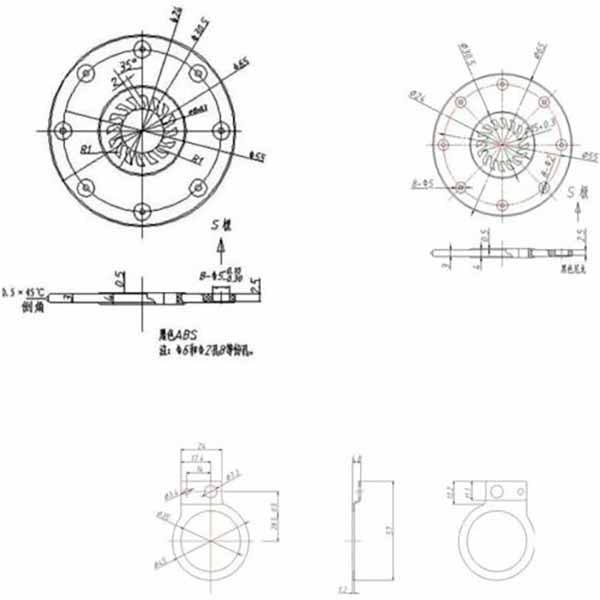 Electric bike Speed Sensor For Pedal PAS 8 Magnets E-bike System Assistant - TDRMOTO