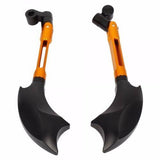 8mm 10mm CNC Gold AXE Rear View Side Mirrors For KTM Super Duke SMT SMR - TDRMOTO