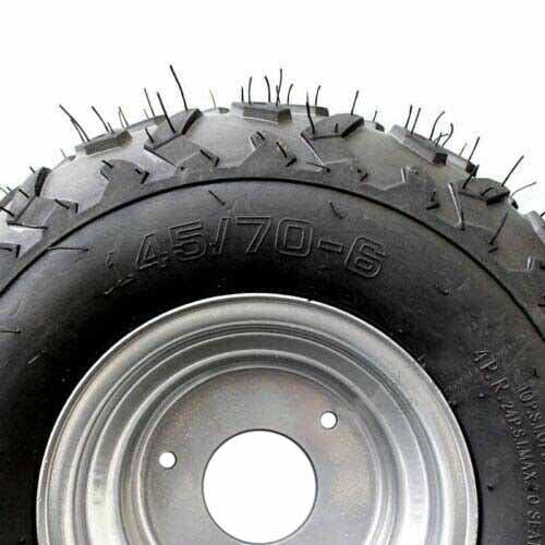 4pcs 145/70-6" Wheels For Electric ATV Go Kart Buggy Scooter UTV ATV Mower - TDRMOTO