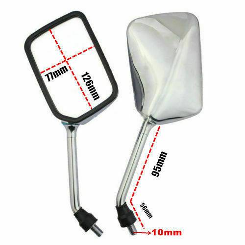 Motorcycle Rear View Mirrors for Honda CB400 VTEC CB250 VTR250 CB-1 - TDRMOTO