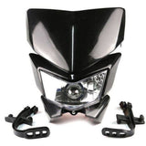 Black Rec Reg Headlight Head Light lamp For Yamaha YZ450 WR450 WR250 - TDRMOTO
