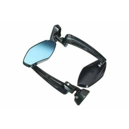 Black Aluminium Rear View Mirror For Honda Suzuki Motorcycles - TDRMOTO