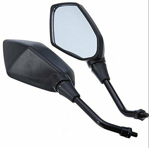 Motorcycle Black Rearview Mirrors For Kawasaki Z1000 Z750 Versys KLE 650 ZRX1100 - TDRMOTO