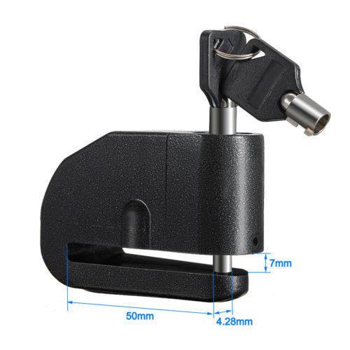 Security Disc Alarm Lock Motorcycle Scooter Bicycle Dirt Bikes with Disk Brakes - TDRMOTO