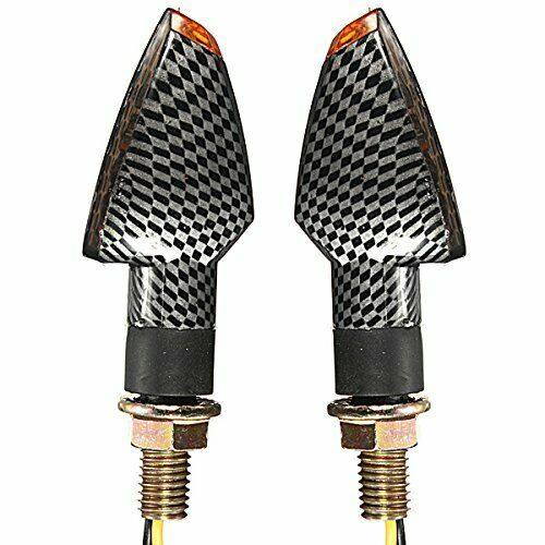 2x Mini LED Indicators Motorcycle Motorbike LED Blinkers Honda Suzuki Yamaha KTM - TDRMOTO