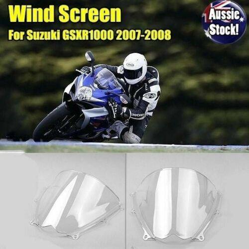 Clear Windscreen for Suzuki GSXR 1000 2007-2008 - TDRMOTO