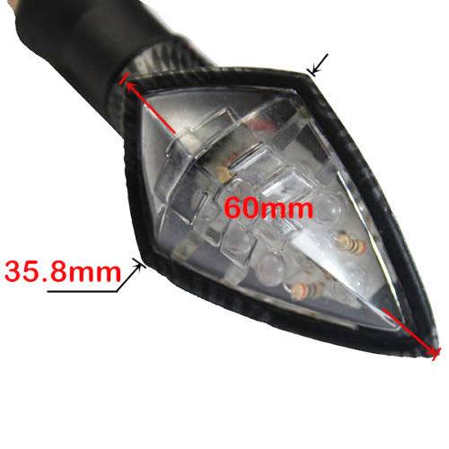 4x LED Turn Signals Light Indicators Motorcycle Hyosung GT250R GT650R GT 250R AU - TDRMOTO