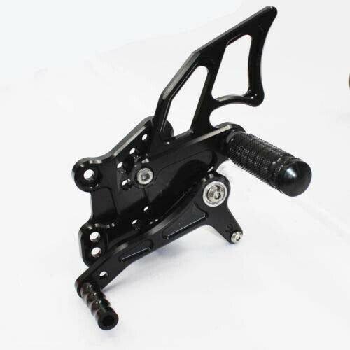 BLACK CNC Rearset Rear Set Footpegs Kawasaki Ninja 250R 300 EX300 2013 2014 15 - TDRMOTO