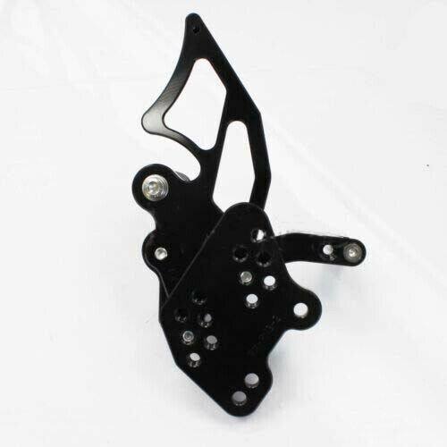 BLACK CNC Rearset Rear Set Footpegs Kawasaki Ninja 250R 300 EX300 2013 2014 15 - TDRMOTO