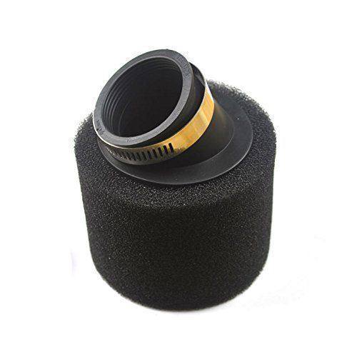 Black 48mm Bent Angled Foam Air Filter Pod 150cc PIT Quad Dirt Bike ATV Buggy - TDRMOTO