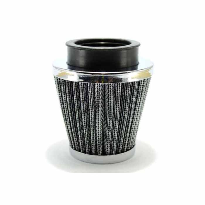 34mm Chrome Pod/Air Filter/Cleaner Dirt/Pit Quad /ATV Bike Buggy Go Kart - TDRMOTO
