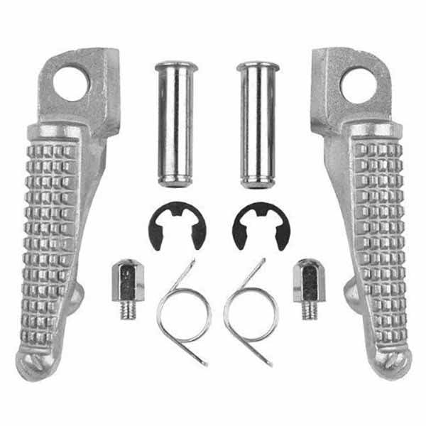 1 Pair Foot Pegs Front Kawasaki ZX 6R 03 04 05 06 07 08 09 10 11 12 13 Motorcyle - TDRMOTO