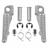 1 Pair Foot Pegs Front Kawasaki ZX 6R 03 04 05 06 07 08 09 10 11 12 13 Motorcyle - TDRMOTO