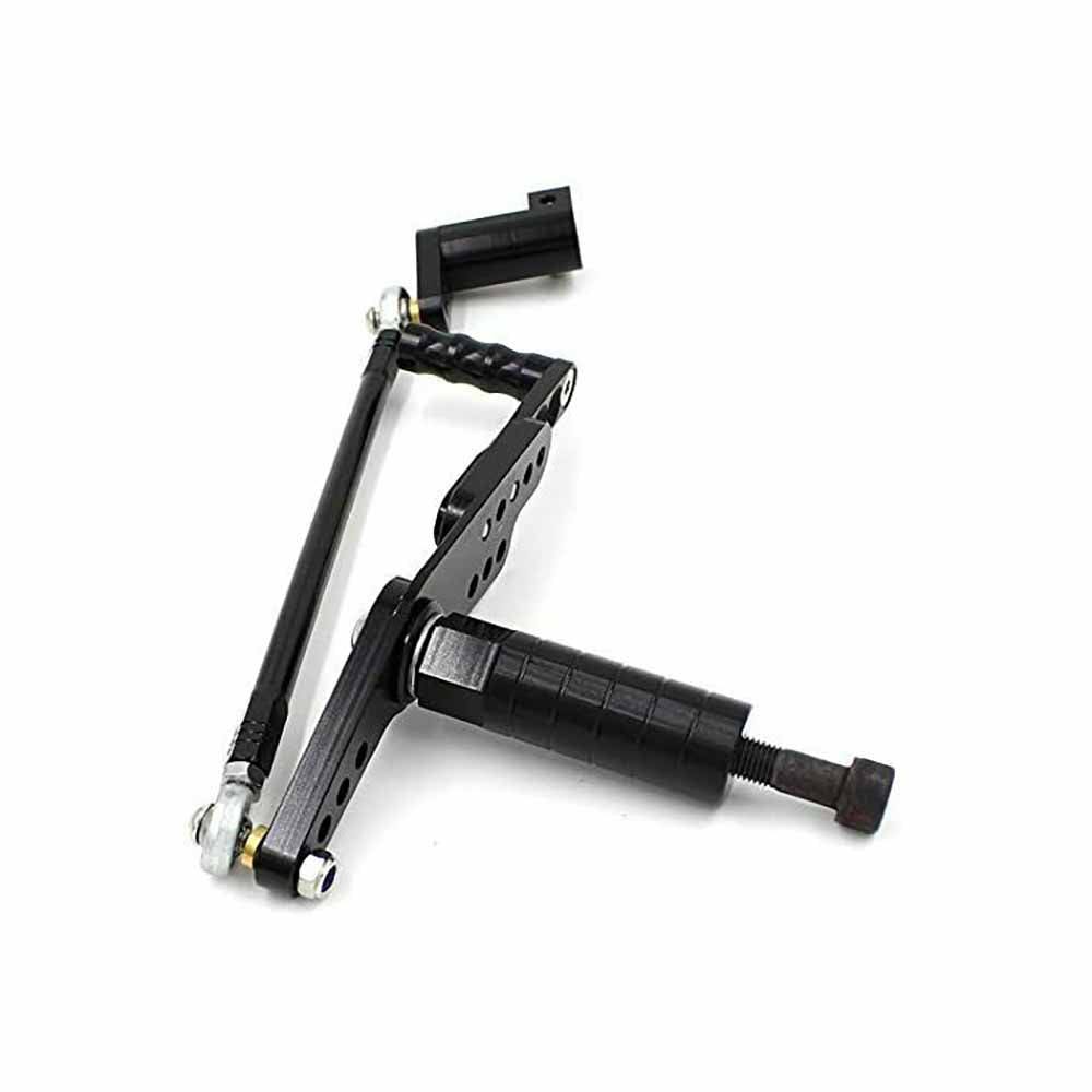 Black Rearset Footpegs Footrest For Yamaha YZF R1 2007-2008 - TDRMOTO