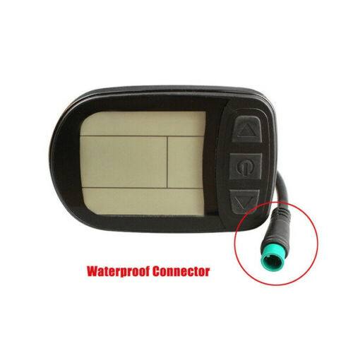 KT-LCD5 LCD Panel Display Intelligent Control for 24V 36V 48V Electric Bike E-Bike Ebike Electric Scooter E-Bicycle - TDRMOTO