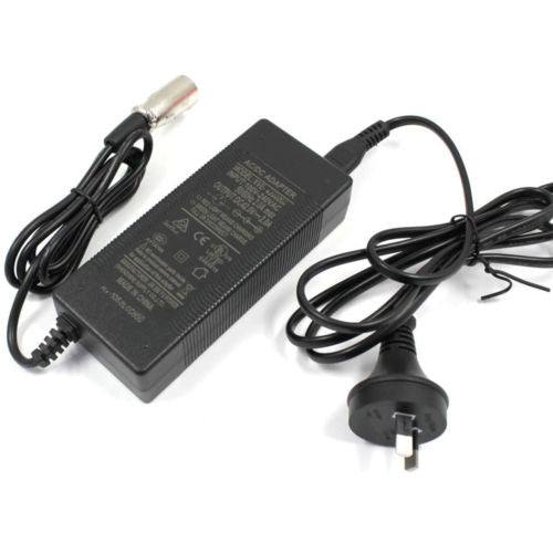 36V 3Pin XLR Plug Connector Lithium Battery Charger for Electric Scooter Bike - TDRMOTO